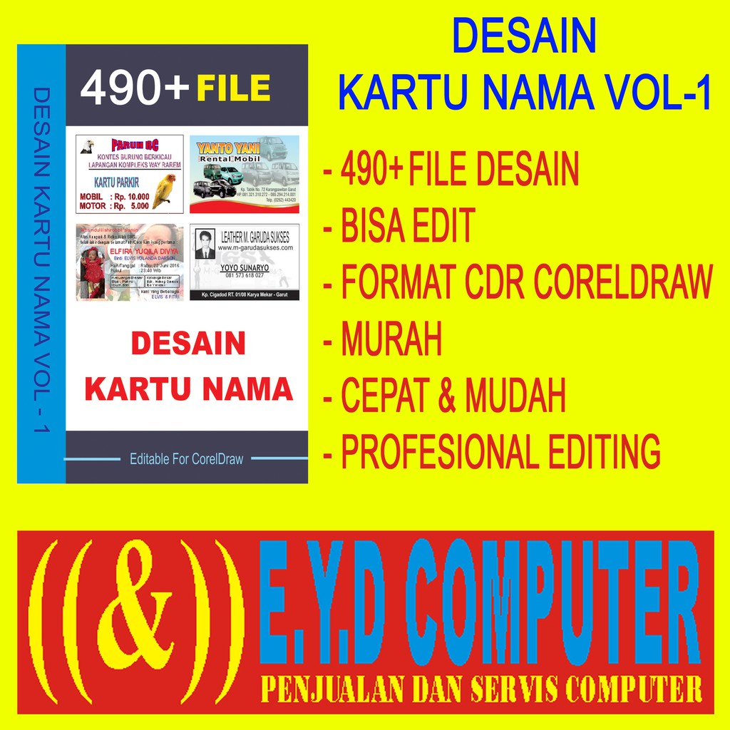 Detail Kartu Nama Rental Mobil Cdr Nomer 47