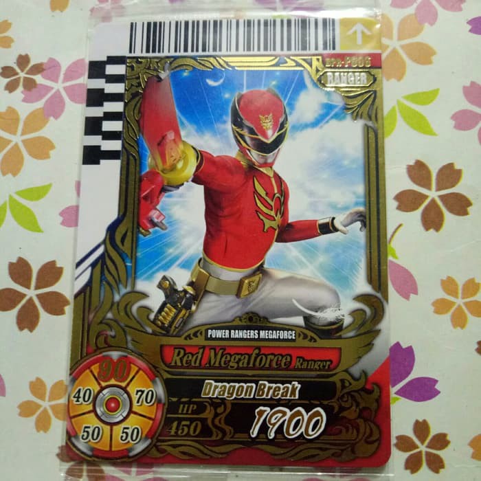 Detail Kartu Power Rangers Megaforce Nomer 27