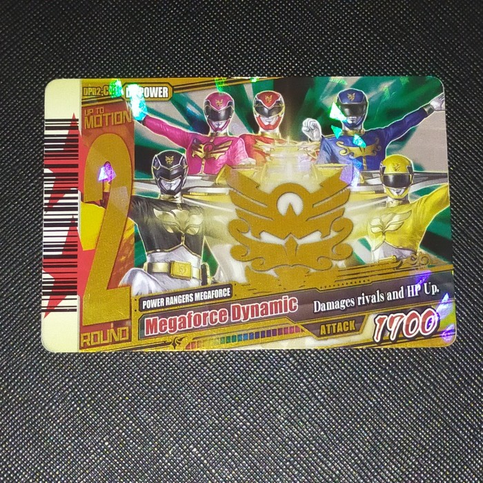 Detail Kartu Power Rangers Megaforce Nomer 34