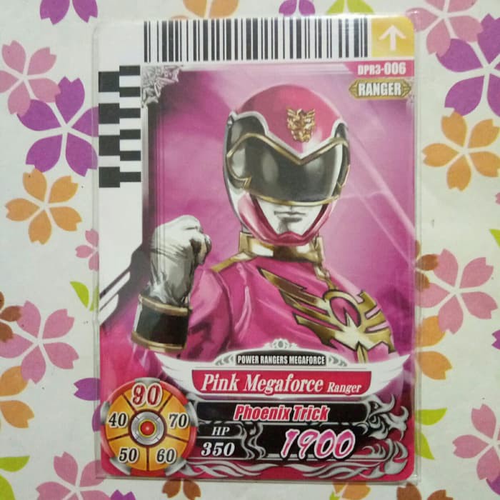 Detail Kartu Power Rangers Megaforce Nomer 43