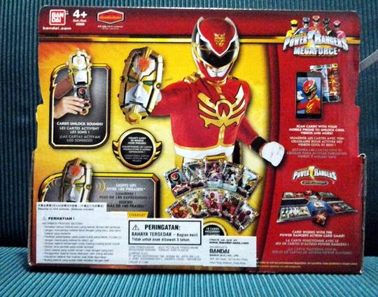 Detail Kartu Power Rangers Megaforce Nomer 56