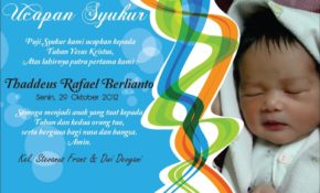 Detail Kartu Syukuran Kelahiran Anak Nomer 48