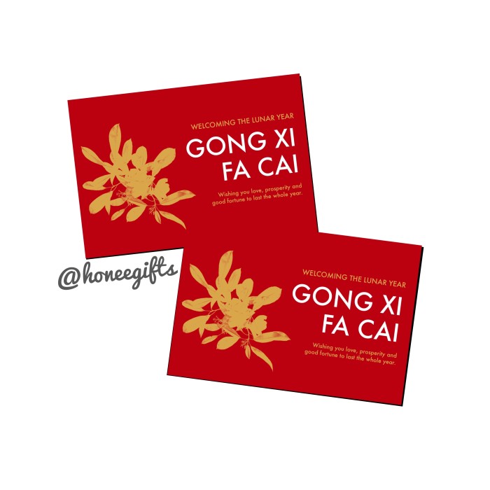 Detail Kartu Ucapan Gong Xi Fa Cai Nomer 7