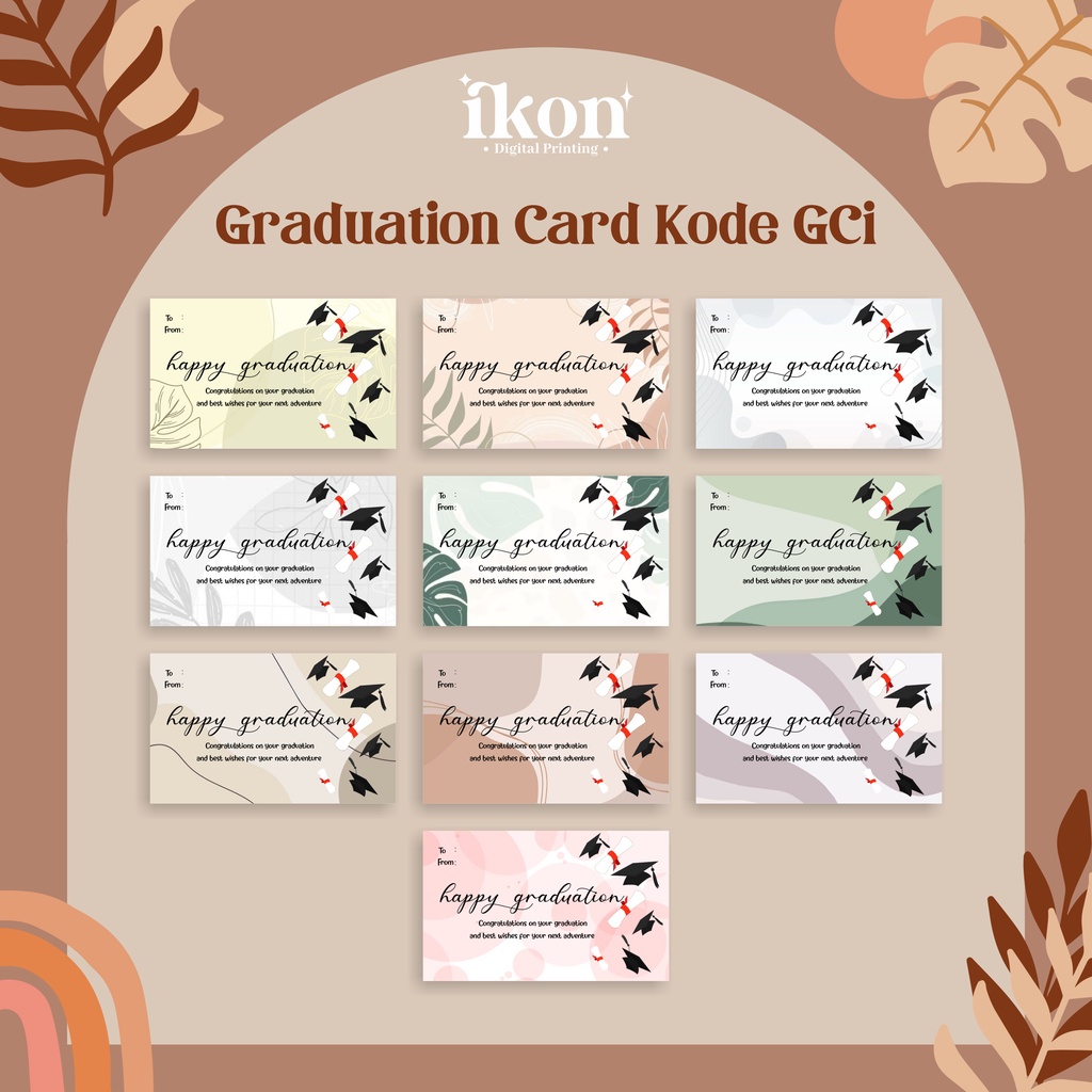 Detail Kartu Ucapan Graduation Card Nomer 45