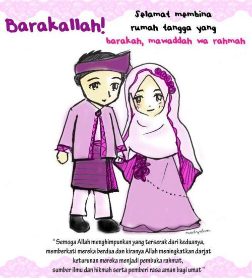 Detail Kartu Ucapan Pernikahan Islam Nomer 14