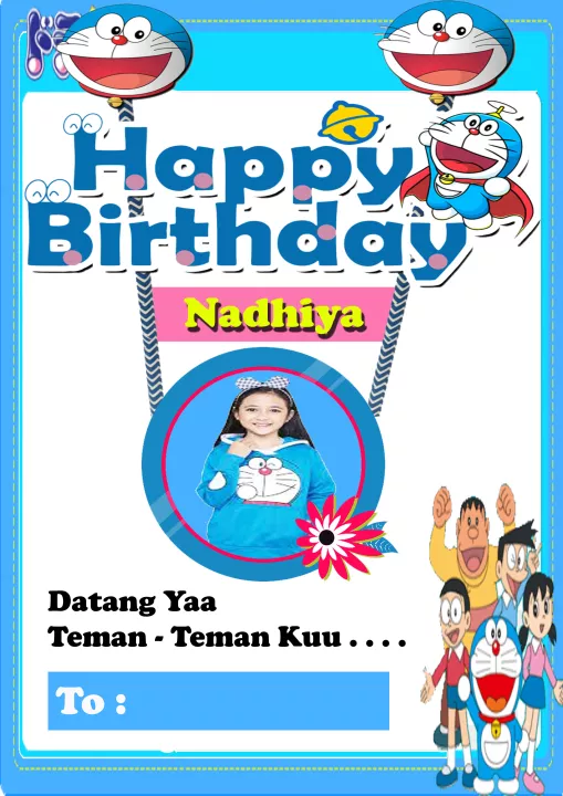 Detail Kartu Ucapan Ulang Tahun Doraemon Nomer 18