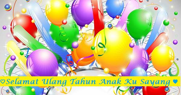 Detail Kartu Ucapan Ulang Tahun Untuk Anak Laki Laki Nomer 24