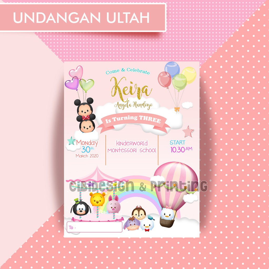 Detail Kartu Ulang Tahun Anak Nomer 12