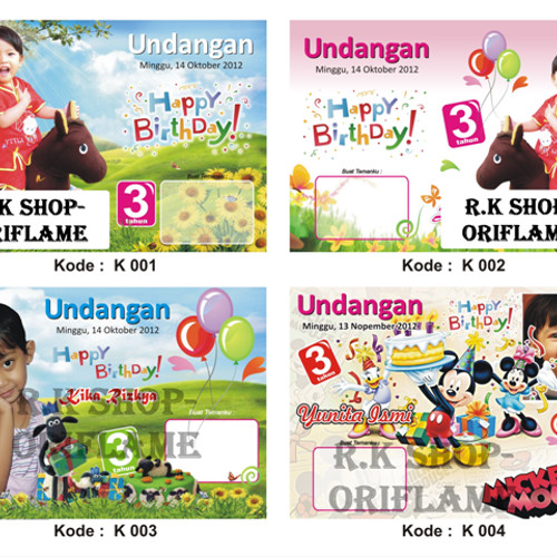 Detail Kartu Ulang Tahun Anak Nomer 30