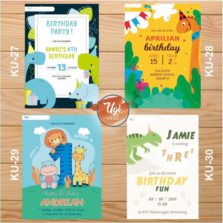 Detail Kartu Ulang Tahun Anak Nomer 9