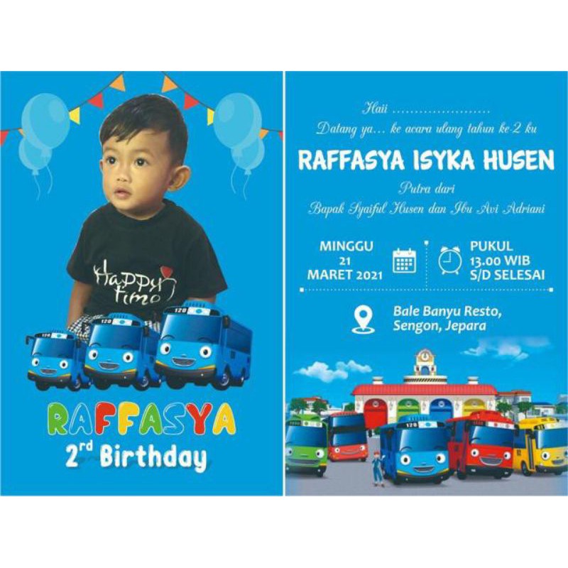 Detail Kartu Ulang Tahun Anak Laki Laki Nomer 2