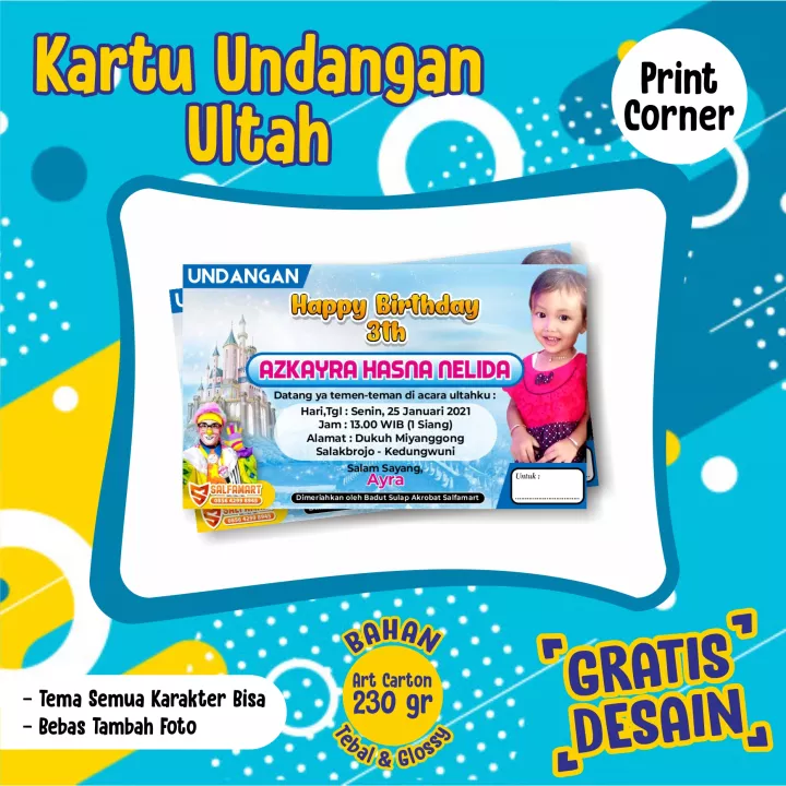 Detail Kartu Ultah Anak Nomer 33