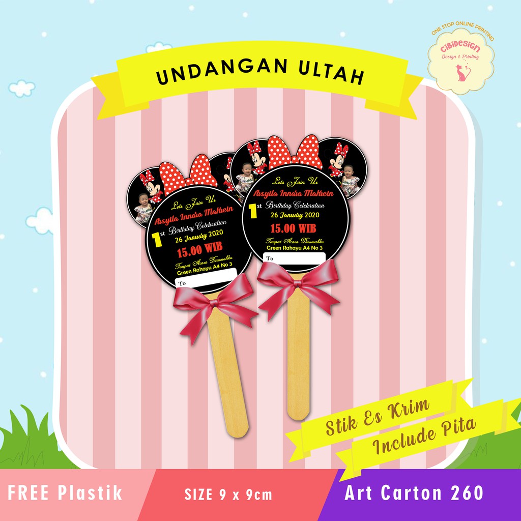 Kartu Undangan Ulang Tahun Unik - KibrisPDR