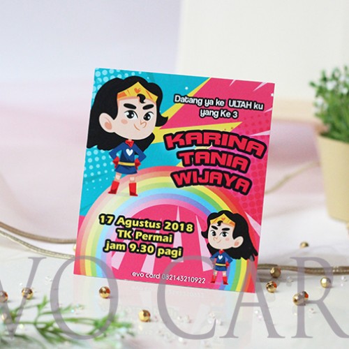 Detail Kartu Undangan Ulang Tahun Unik Nomer 38