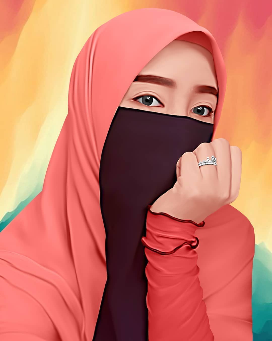 Detail Kartun Akhwat Muslimah Nomer 27