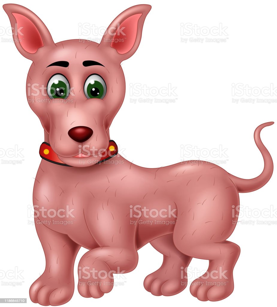 Detail Kartun Anjing Pink Nomer 3