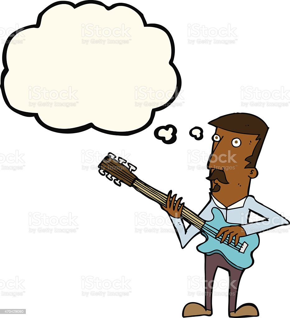 Detail Kartun Bermain Gitar Nomer 51