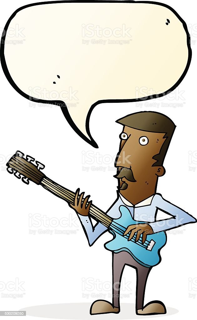 Detail Kartun Bermain Gitar Nomer 52