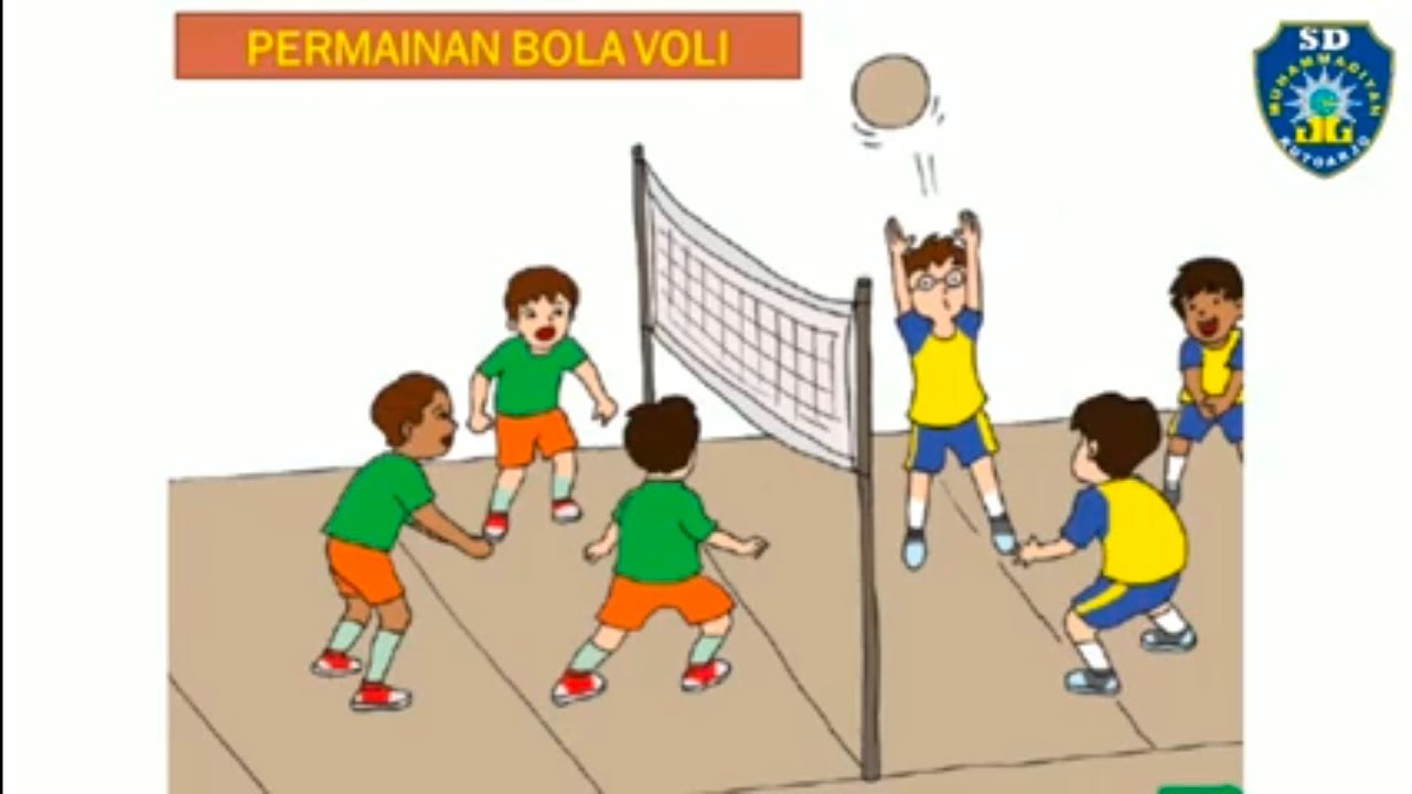 Detail Kartun Bola Volly Nomer 25