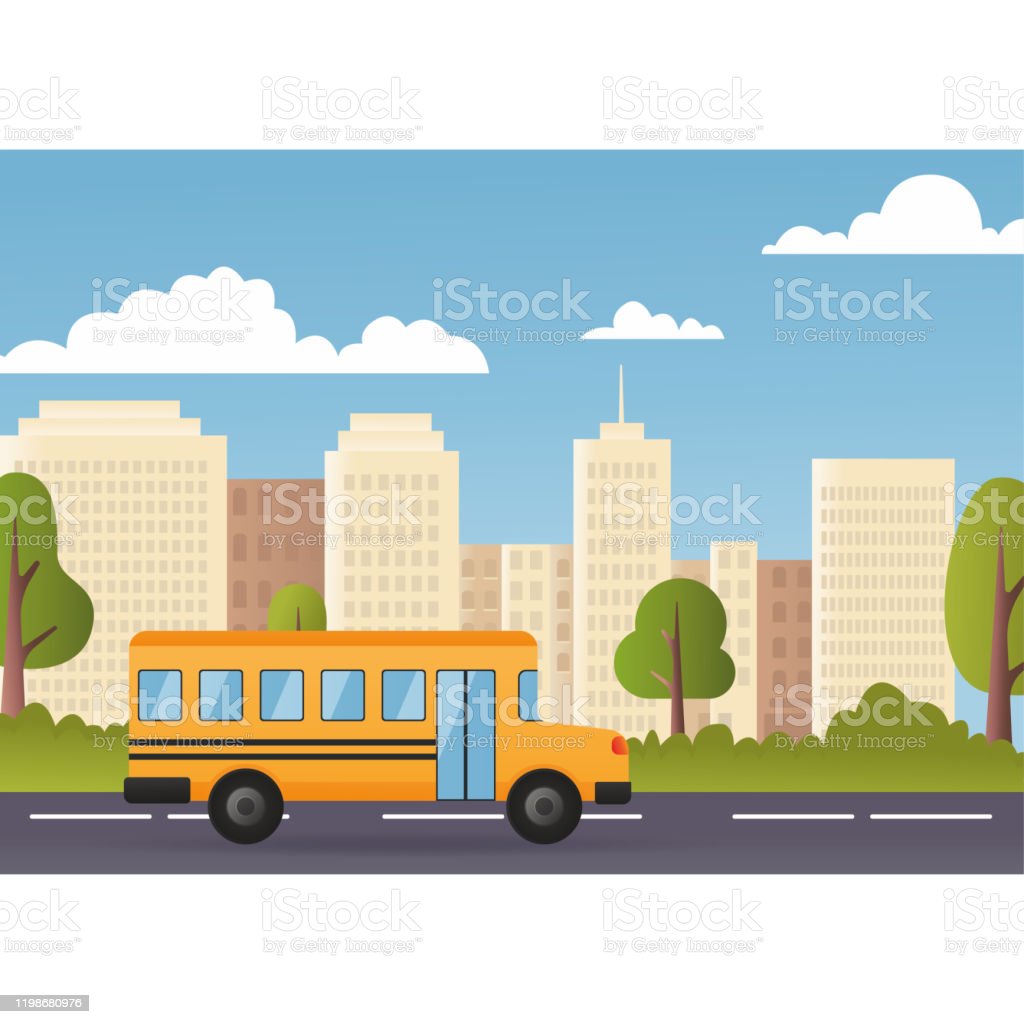 Detail Kartun Bus Sekolah Nomer 43