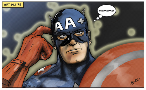 Detail Kartun Captain America Nomer 45