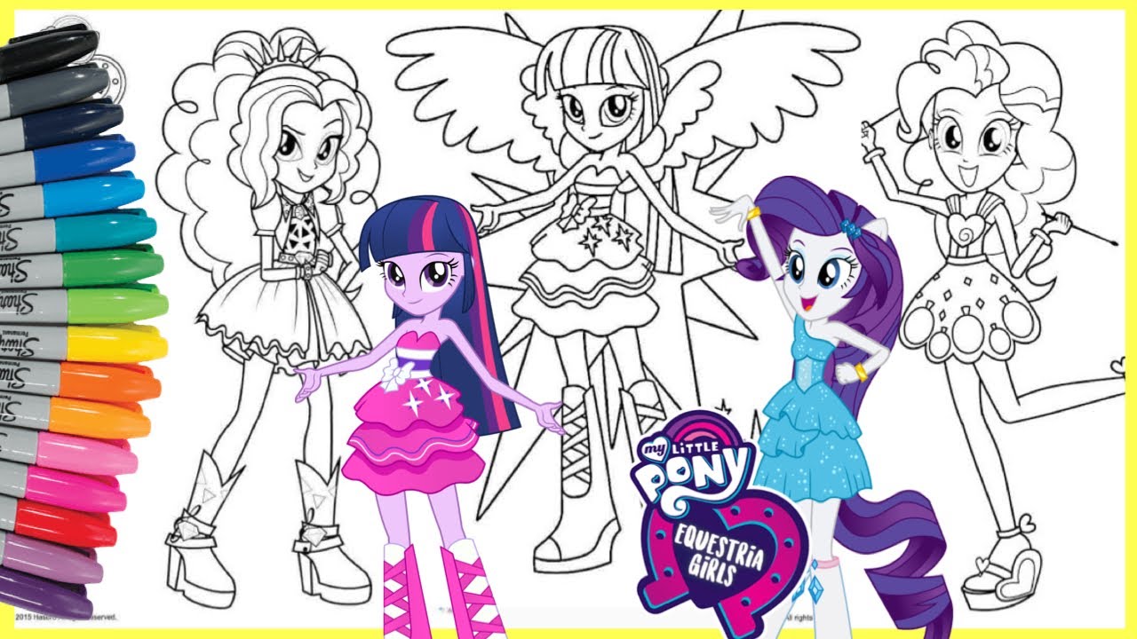 Detail Kartun Gambar Mewarnai Little Pony Nomer 46