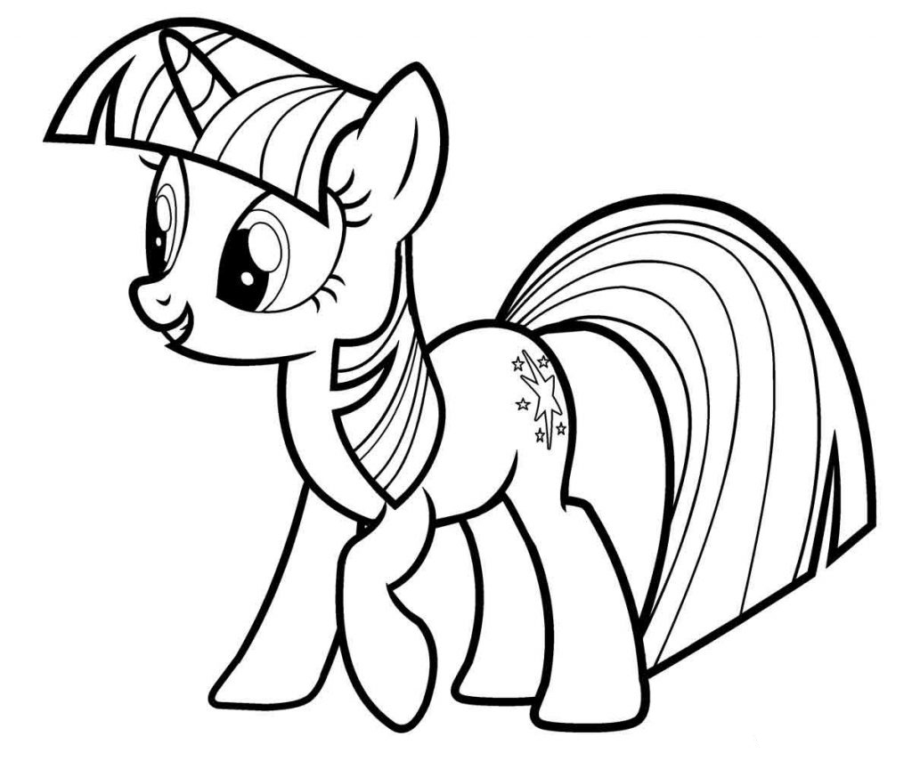 Detail Kartun Gambar Mewarnai Little Pony Nomer 48