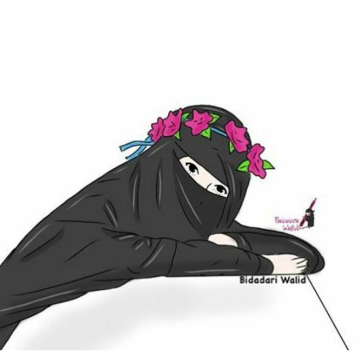 Detail Kartun Hijab Bercadar Nomer 22