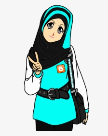 Download Kartun Hijab Keren Nomer 57