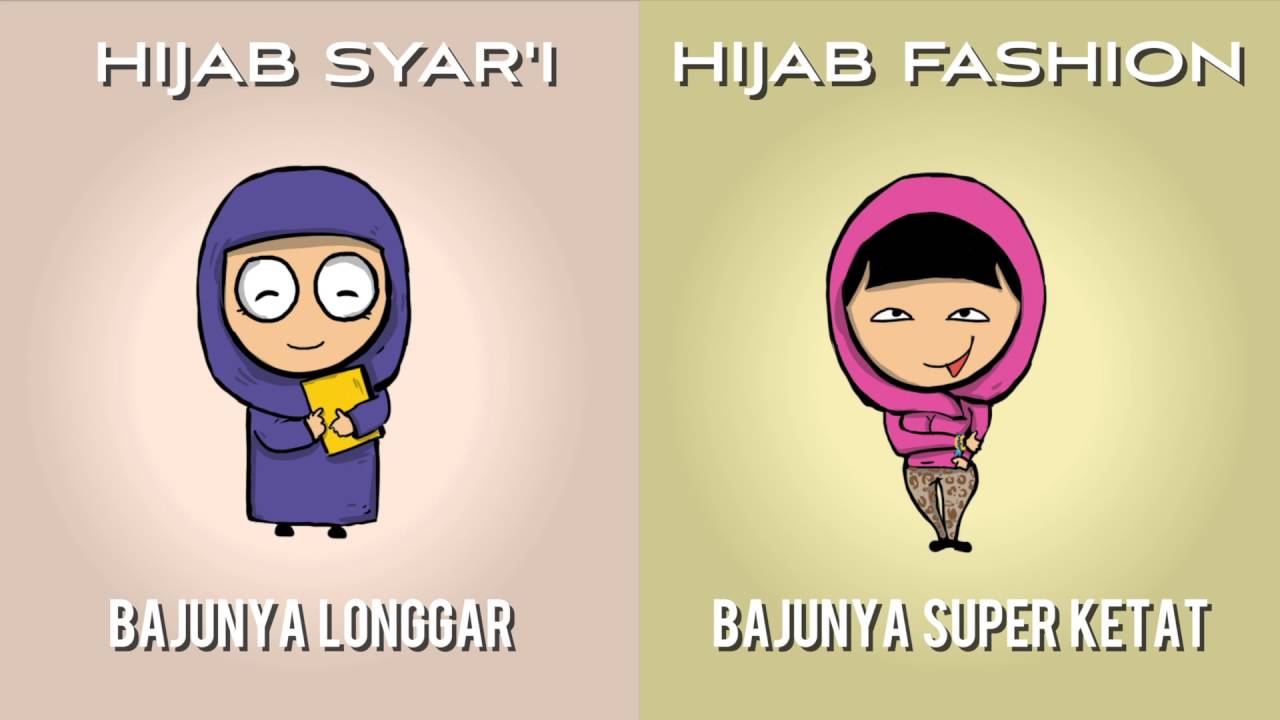 Detail Kartun Hijab Syari Nomer 46