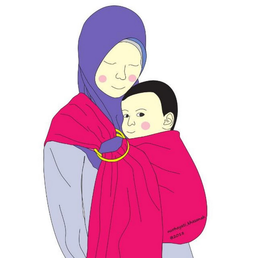 Detail Kartun Ibu Menggendong Bayi Nomer 4