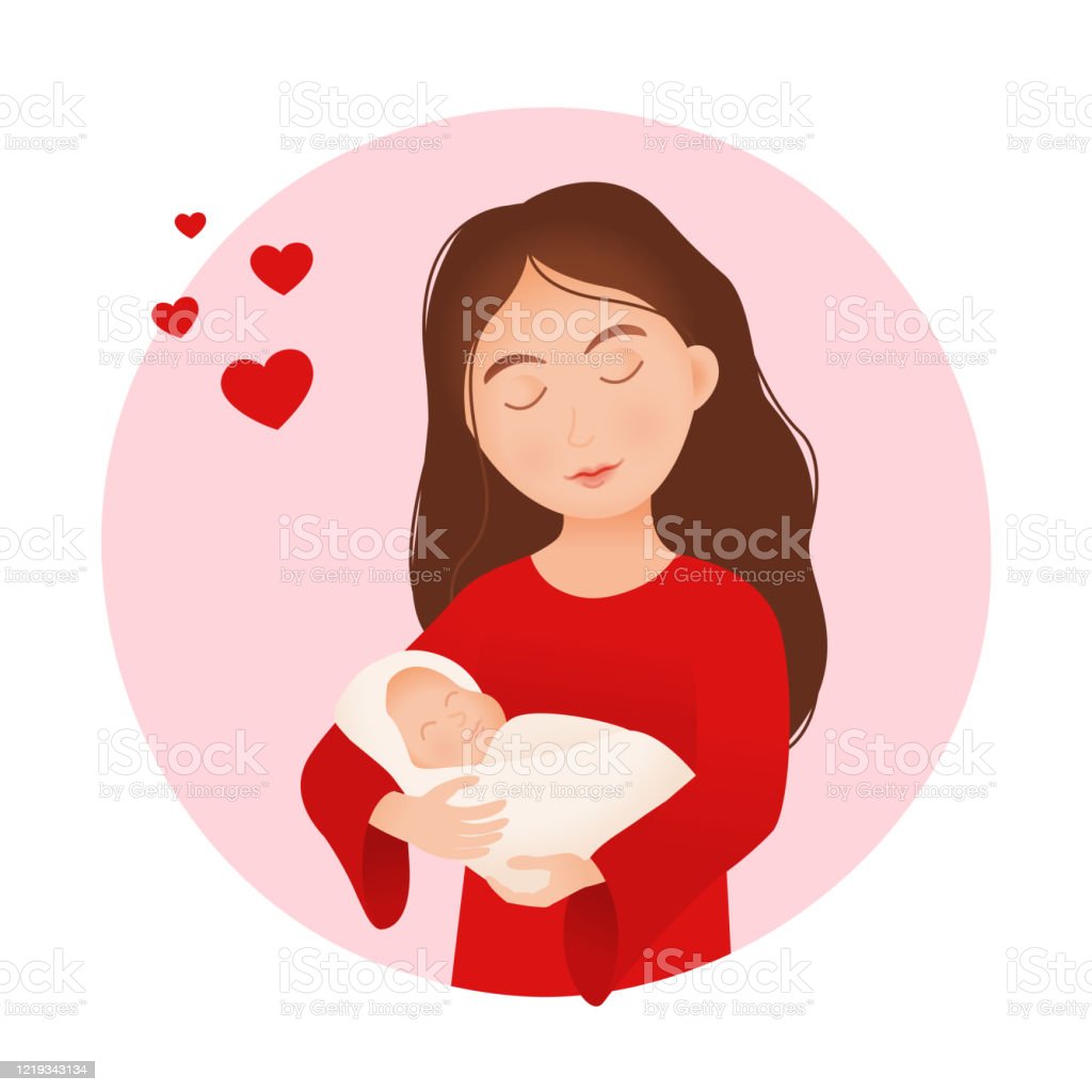 Detail Kartun Ibu Menggendong Bayi Nomer 31