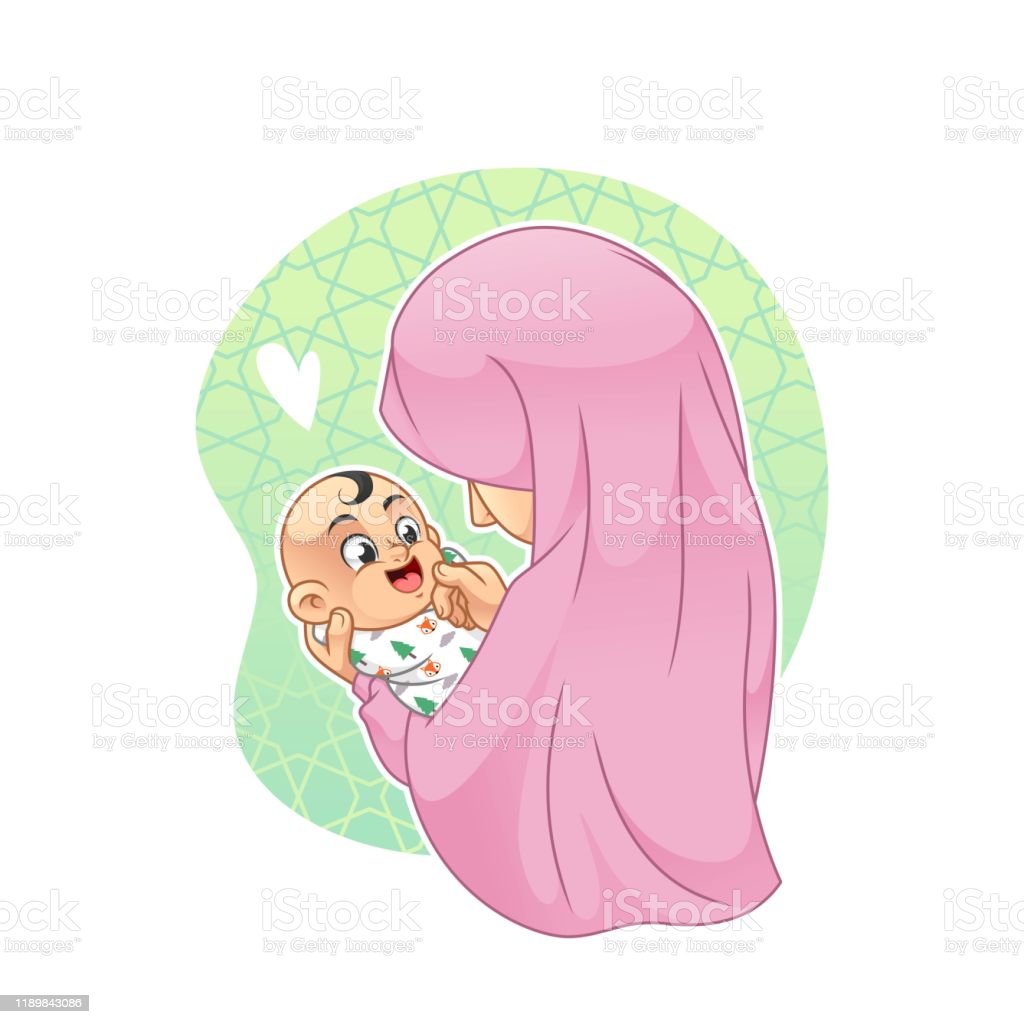Detail Kartun Ibu Menggendong Bayi Nomer 34