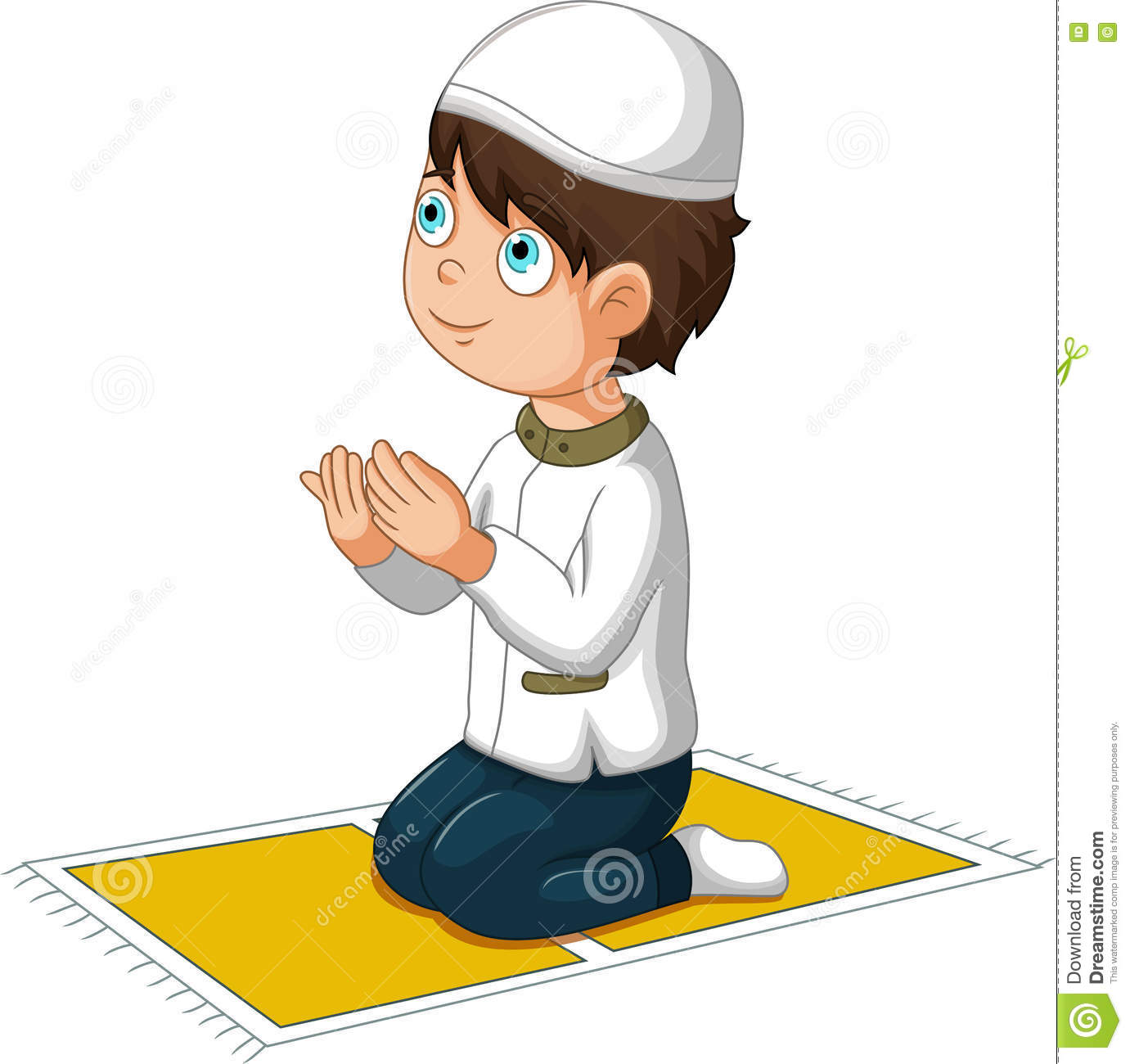 Detail Kartun Islam Berdoa Nomer 9