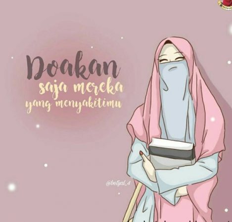 Detail Kartun Islami Gambar Kartun Wanita Berhijab Berkacamata Nomer 41