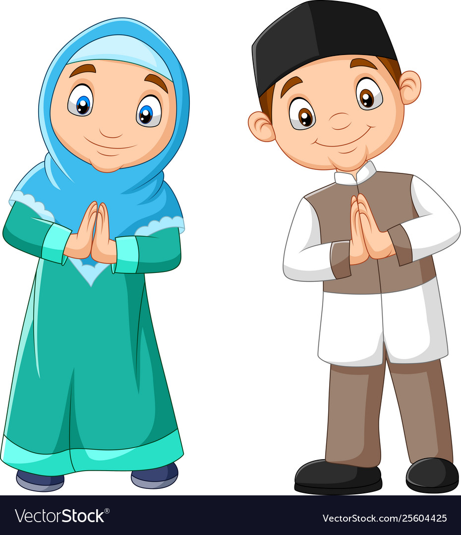 Kartun Islami Vector - KibrisPDR