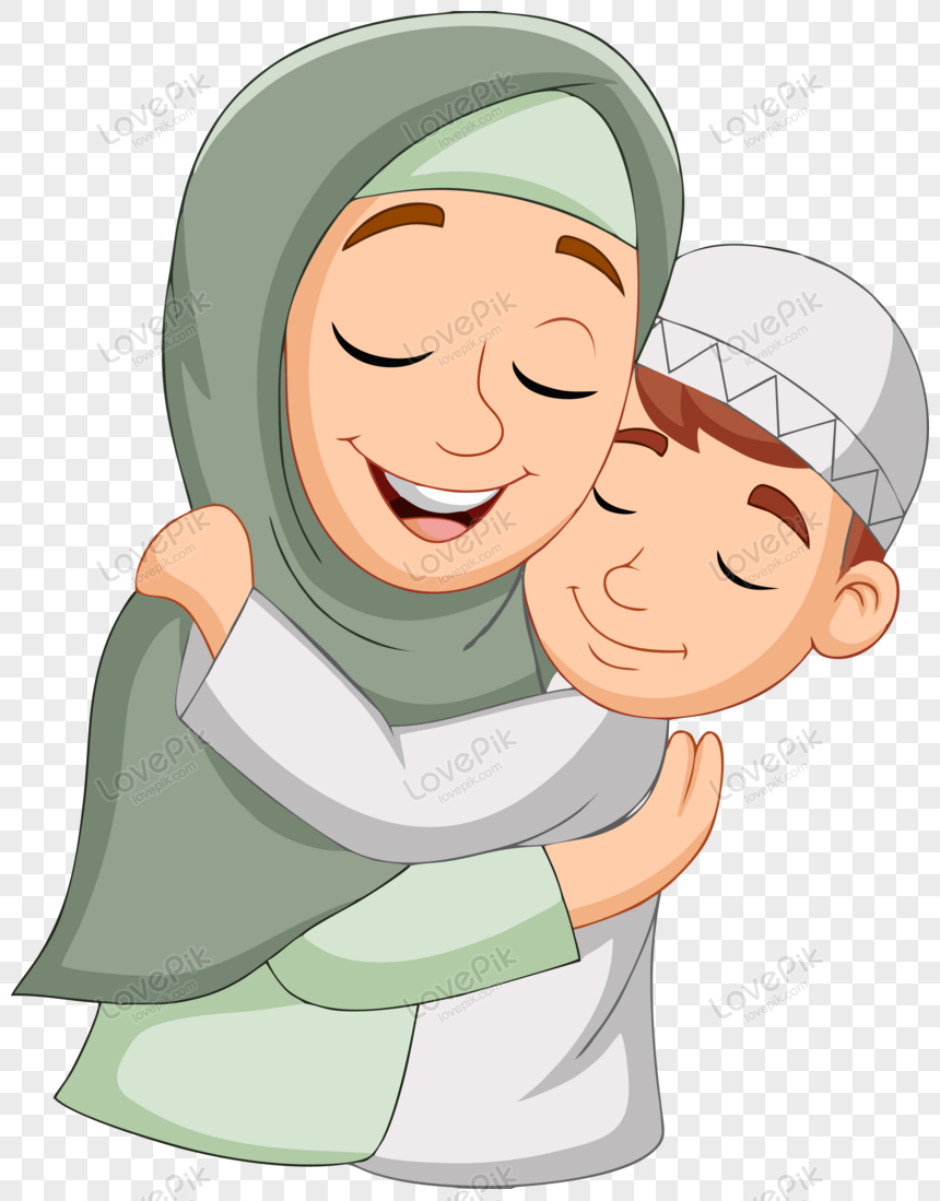 Detail Kartun Islami Vector Nomer 24
