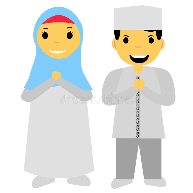 Detail Kartun Islami Vector Nomer 36
