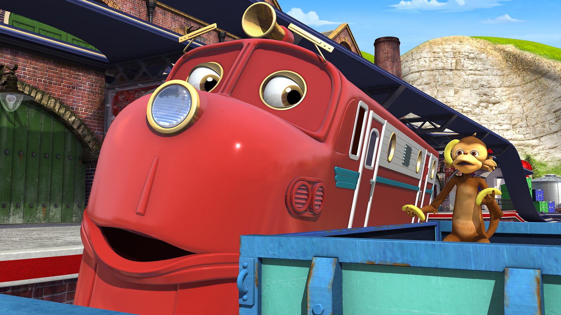 Detail Kartun Kereta Api Chuggington Nomer 15