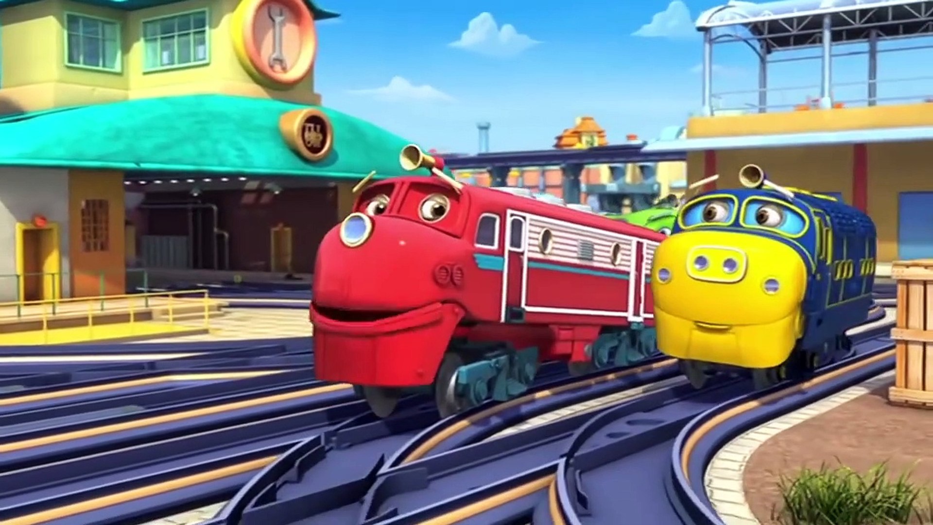 Detail Kartun Kereta Api Chuggington Nomer 19