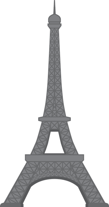 Detail Kartun Menara Eiffel Nomer 8