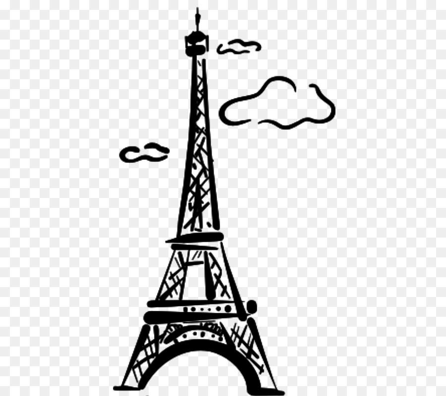 Detail Kartun Menara Eiffel Nomer 19