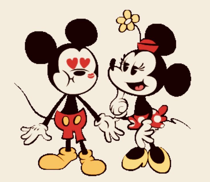 Detail Kartun Mickey Dan Minnie Mouse Nomer 24