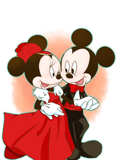 Detail Kartun Mickey Dan Minnie Mouse Nomer 7