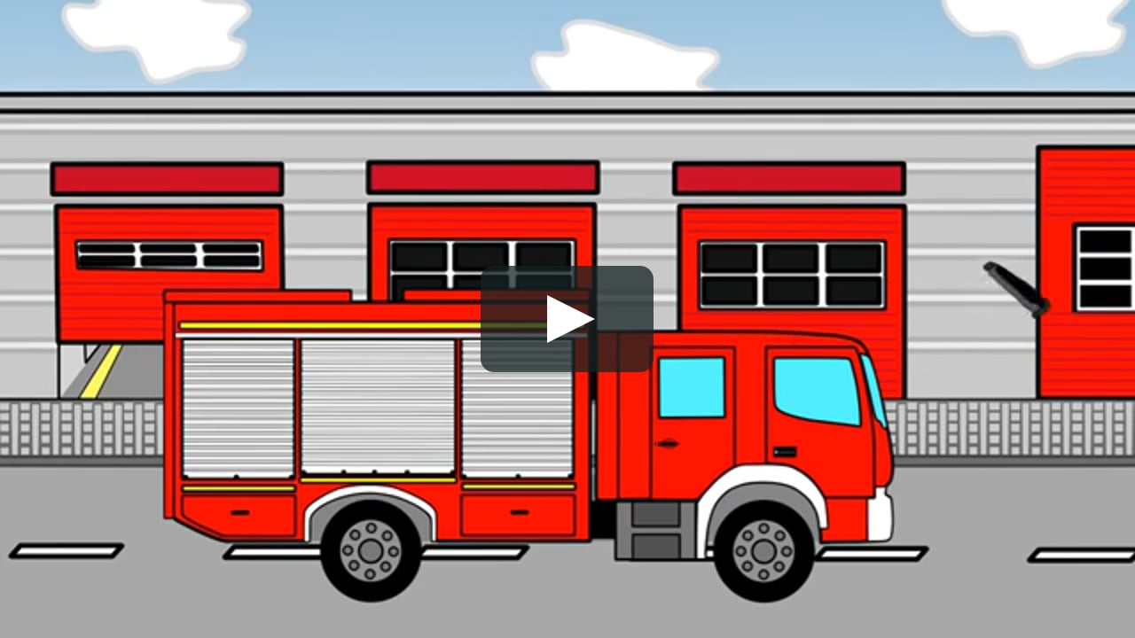 Detail Kartun Mobil Pemadam Kebakaran Nomer 33