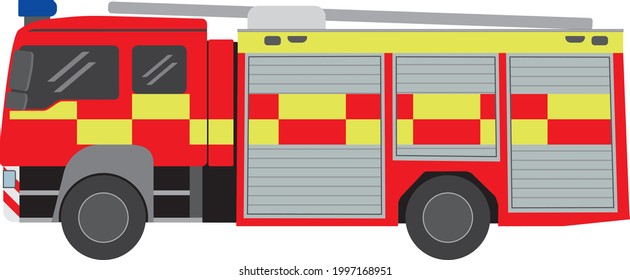 Detail Kartun Mobil Pemadam Kebakaran Nomer 39