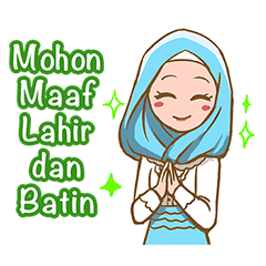 Detail Kartun Mohon Maaf Lahir Batin Nomer 2