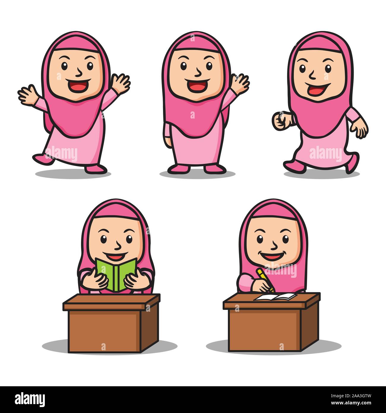 Detail Kartun Muslim Sekolah Nomer 50