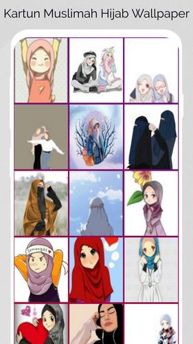 Detail Kartun Muslimah Bercadar Terbaru Nomer 38