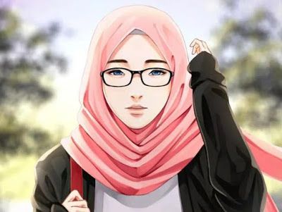 Detail Kartun Muslimah Cantik Bercadar Nomer 30